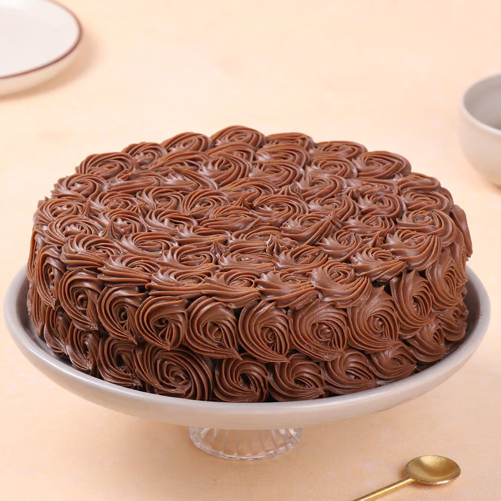 Buttercream choclate swirl Cake